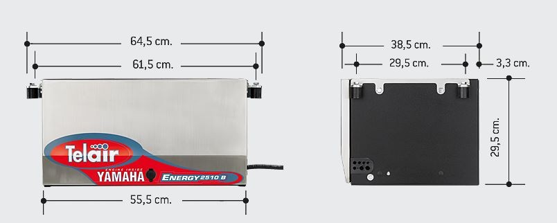Telair Energy Benzingenerator 2510 - 2,5 KW - 230V (automatischer Start)